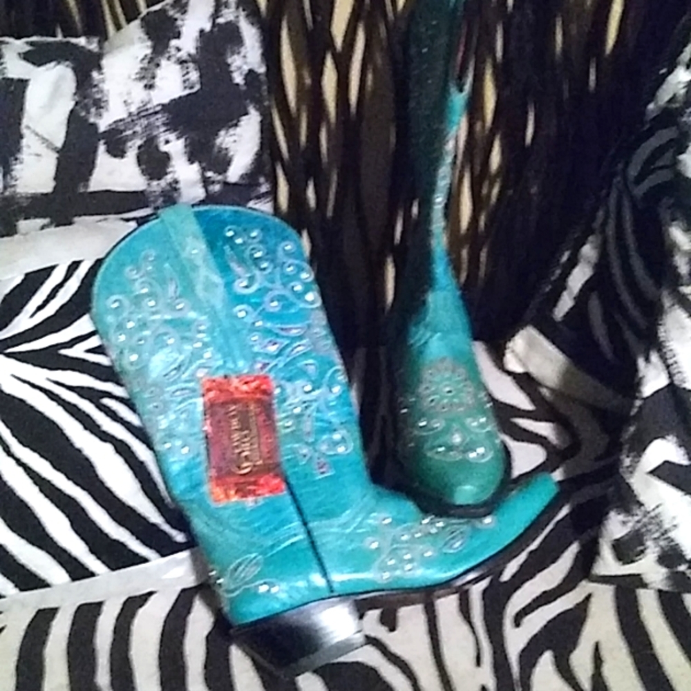 Limited Edition Leather Cowgirl Boots